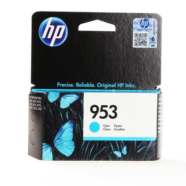 HP Bläck F6U12AE 953 Cyan