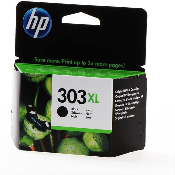 HP Bläck T6N04AE 303XL Svart