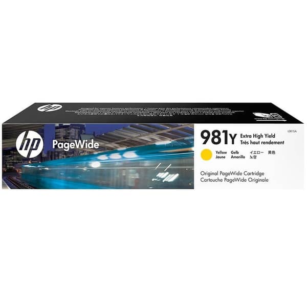 HP Blæk L0R15A 981Y Gul