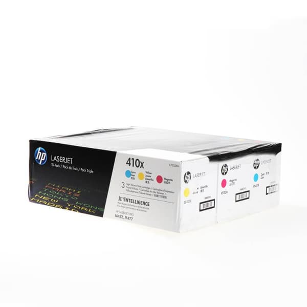 HP Toner CF252XM 410X Farve Cyan Magenta Gul