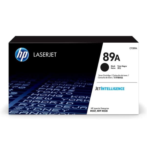 HP Toner CF289A 89A Sort