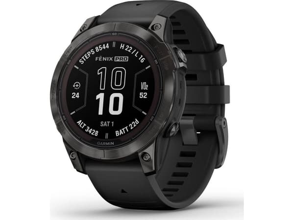 Garmin fenix 7S Pro, 3,05 cm (1.2"), MIP, Berøringsskjerm, 32 GB, GPS, 58 g