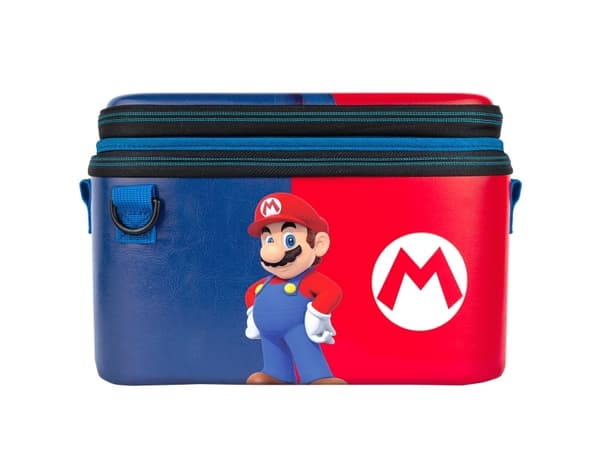 PDP Overnight, Hardshell case -kotelo, Nintendo, Musta, Sininen, Nintendo Switch, Nintendo Switch Lite, Break resistant, Pudotuksenkestävä, Pölynkest