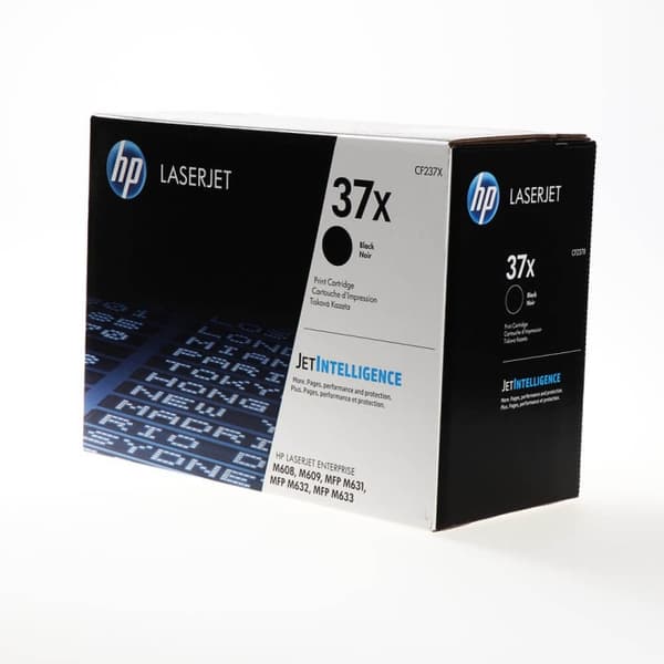 HP Toner CF237X 37X Sort