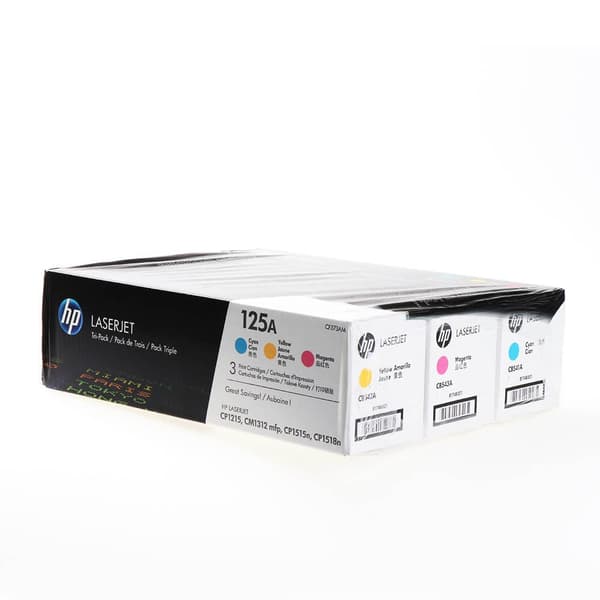 HP Toner CF373AM 125A Farve Cyan Magenta Gul