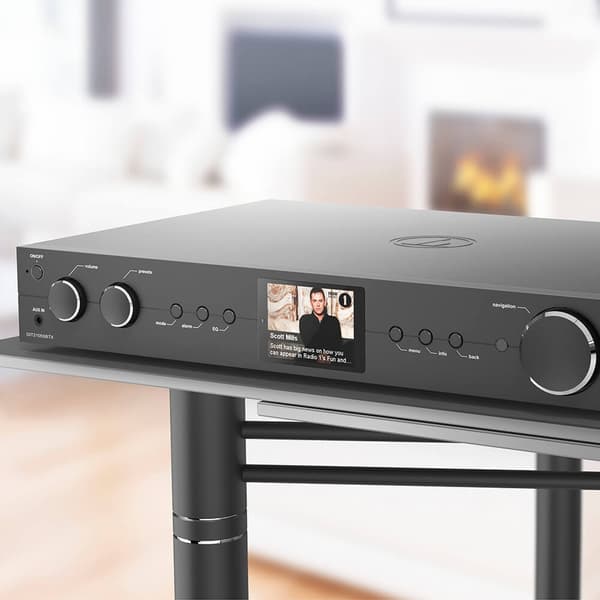 Hama Radio DAB+ Intern. FM BT DIT2105SBTX Sort