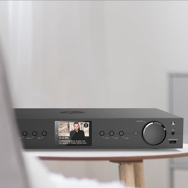 Hama Radio DAB+ Intern. FM BT DIT2105SBTX Sort