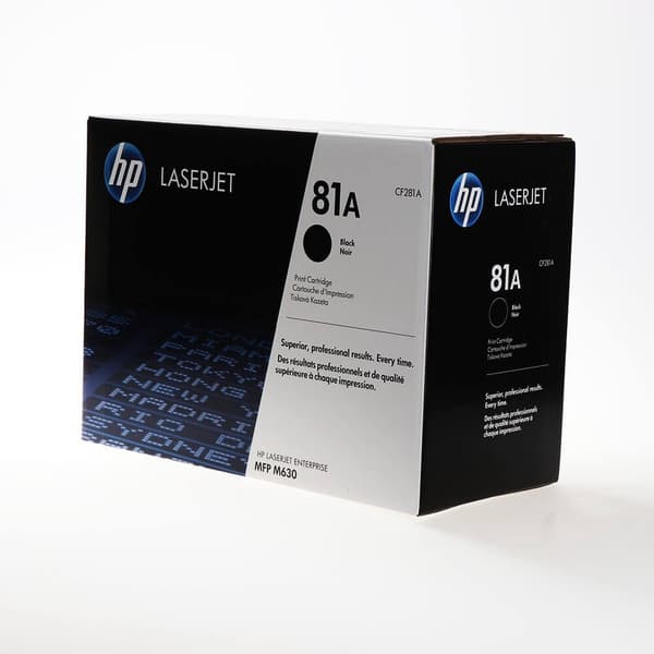 HP Toner CF281A 81A Sort
