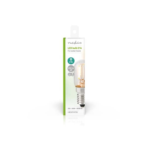Nedis Pære til Emhætte | LED | E14 | 2 W | T25