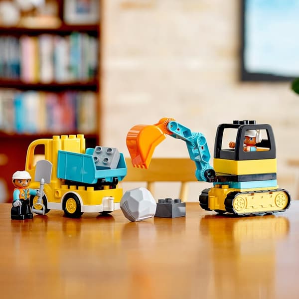 Lego DUPLO Town 10931 - Lastebil og gravemaskin