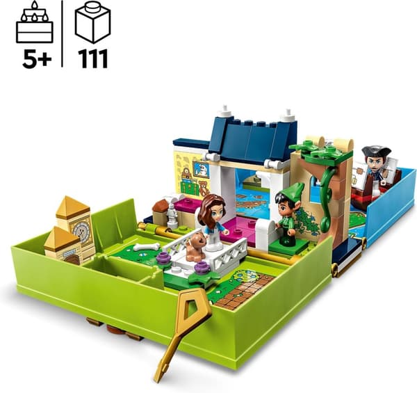 Lego Disney Classic 43220 - Peter Pan og Wendys eventyrbok