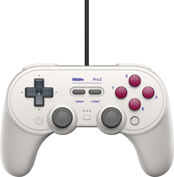 8BitDo Pro 2 Wired G Classic Edition -peliohjain, Switch / PC
