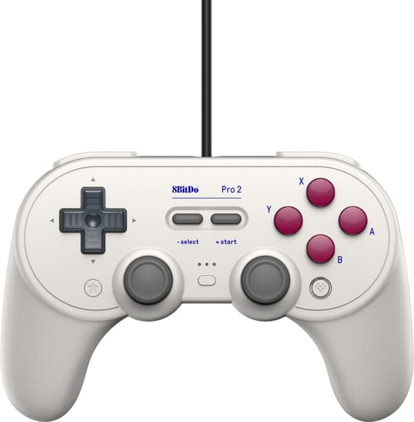 8BitDo Pro 2 Wired G Classic Edition -peliohjain, Switch / PC