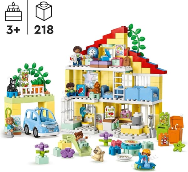 Lego DUPLO Town 10994 - 3i1 Familiehus