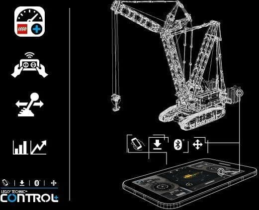 Lego Technic 42146 - Liebherr beltekran LR 13000