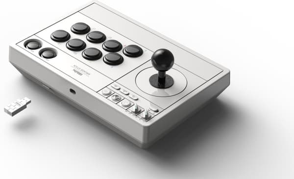 8BitDo Arcade Stick, valkoinen, Xbox / PC