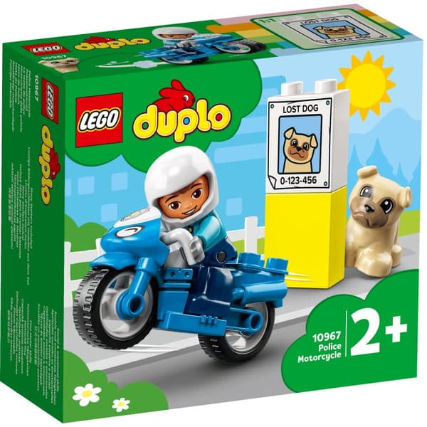 LEGO Duplo - Polismotorcykel 10967