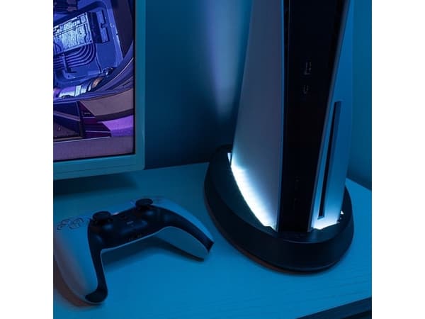 Venom VS5005, Jalusta, PlayStation 5, Sininen, Vihreä, Monivärinen, Oranssi, Vaaleanpunainen, Purppura, Punainen, Valkoinen, Muovi, Multi, 3 painikke