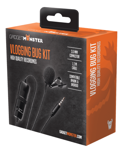 GADGETMONSTER Vloggaaminen Bug Kit