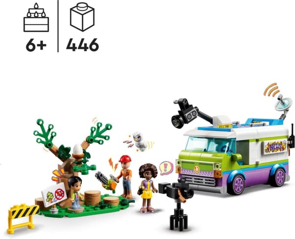 LEGO Friends 41749 - Uutisauto
