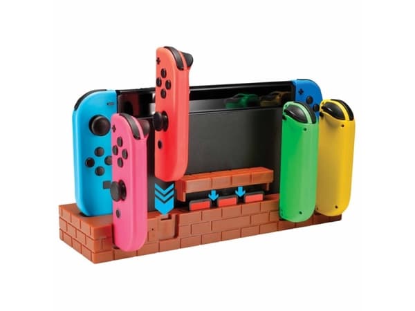 Subsonic SA5643, Dokkingstasjon, Nintendo Switch, Plast, Koblet med ledninger (ikke trådløs)