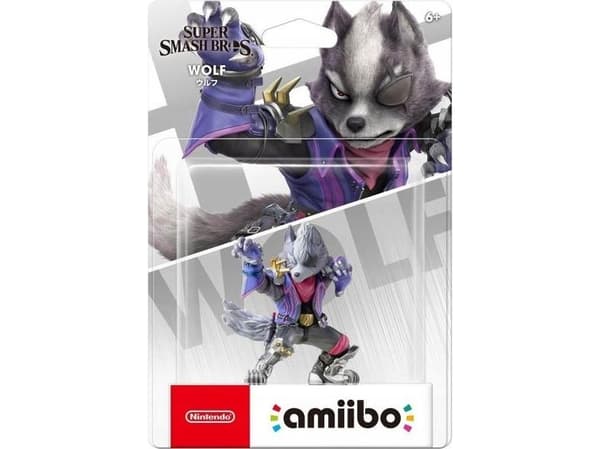Nintendo amiibo Wolf - Ekstra videospillfigur for spillkonsoll - for New Nintendo 3DS, New Nintendo 3DS XL; Nintendo Wii U