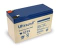 Miniatyrbillede 1 af 2: Ultracell Blybatteri 12 V, 7 Ah (UL7-12) Faston (4.8mm) Blybatteri, VdS