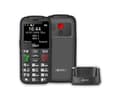 Miniatyrbild 4 av 5: Estar eSTAR Digni Talk Seniortelefon Dual SIM Svart Svart Svart mobiltelefon