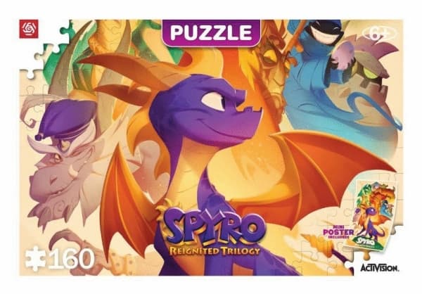 KIDS: SPYRO REIGNITED TRILOGY HEROES PUZZLES - 160 /Videopelit