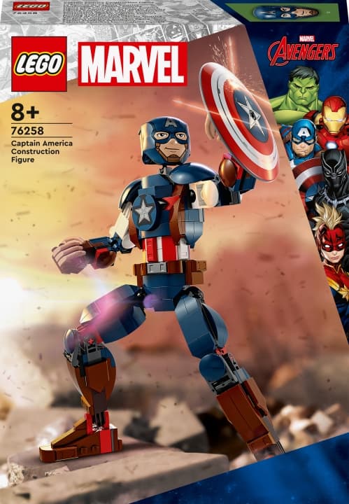 LEGO Super Heroes Marvel 76258 - Captain America Construction Figure