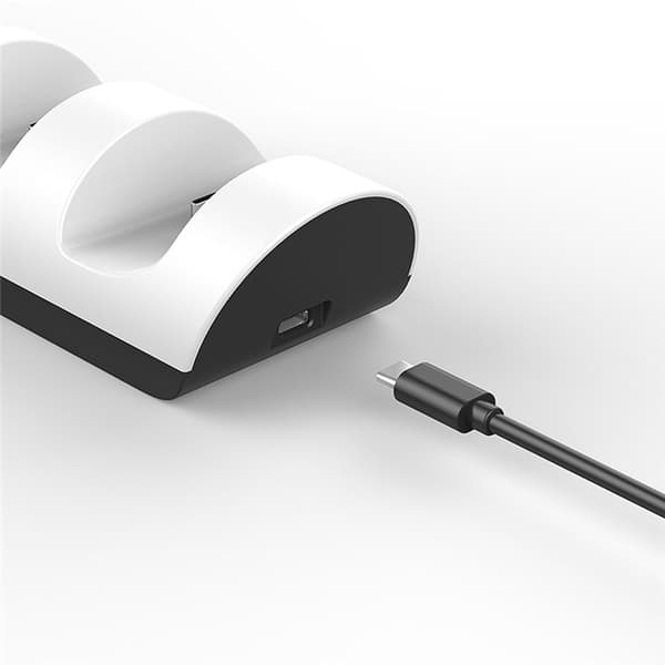 Goobay - PS5 Dual Charging Station jopa kahdelle PS5-ohjaimelle