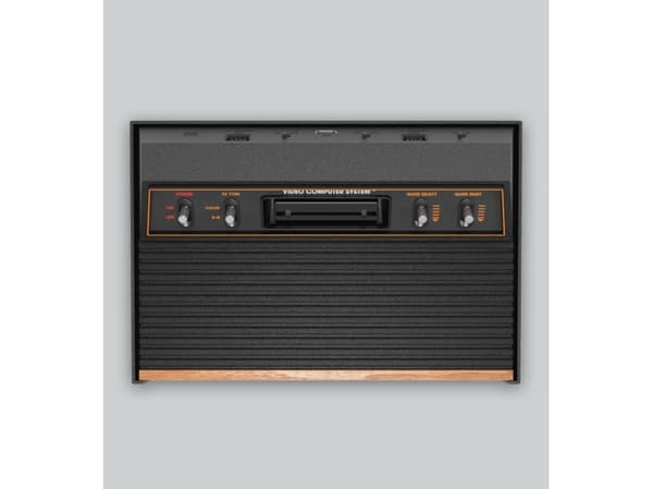 Atari 2600+, Atari 2600+, Lajittelu, Oranssi, HDMI, USB Type-C, Atari 2600+ pelijärjestelmä Atari CX40+ Joystick Atari 10-in-1 pelikasetti HDMI-kaape