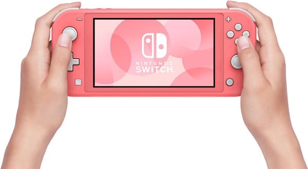 Nintendo Switch Lite spelkonsol, rosa