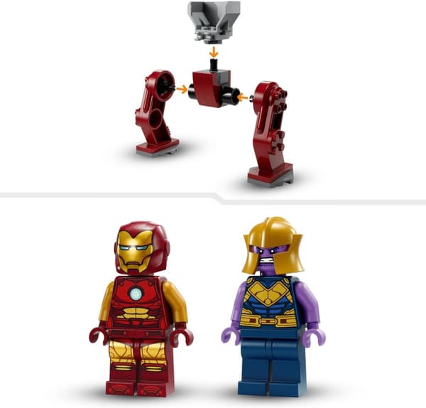 LEGO Super Heroes Marvel 76263 - Iron Man Hulkbuster vs. Thanosv