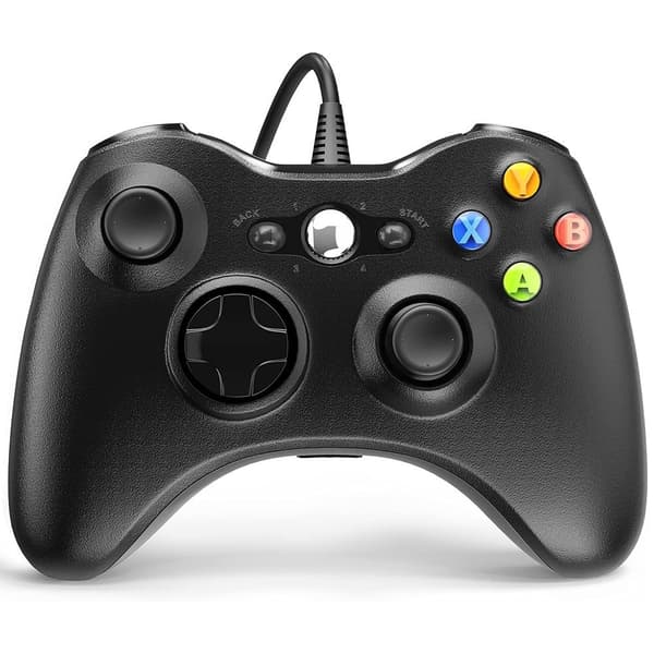 Gamepad Joystick spilcontroller til Xbox 360 PC Windows