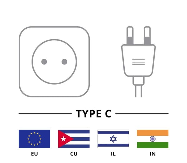 Goobay Kabel med euro-kontakt för montering - med strömbrytare, 1,5 m, svart Euro-kontakt (typ C, CEE 7/16) > lösa kabeländar