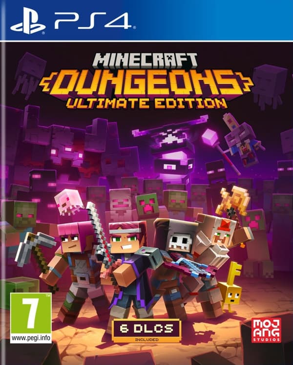 Minecraft: Dungeons - Ultimate Edition spill, PS4