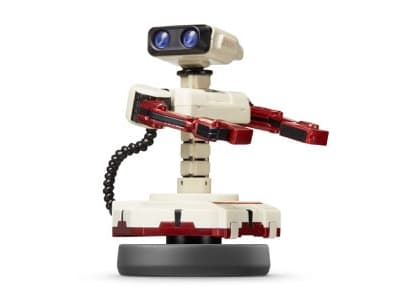Nintendo amiibo R.O.B. Famicom Colors - Super Smash Bros. Collection - ekstra videospillfigur for spillkonsoll - for New Nintendo 3DS, New Nintendo 3