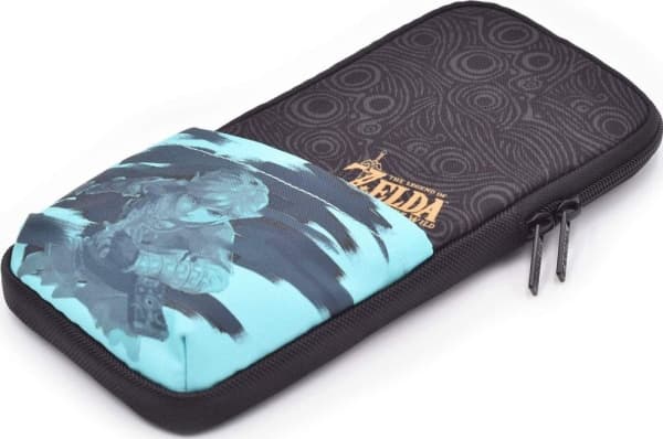 Hori Slim Pouch, Hårt fodral, Nintendo, Svart, Multifärg, Nintendo Switch, Dammresistent, Reptålig, The Legend of Zelda: Breath of the Wild