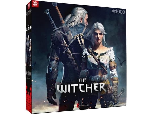 Gaming Puzzle: The Witcher: Geralt & Ciri Puzzles 1000