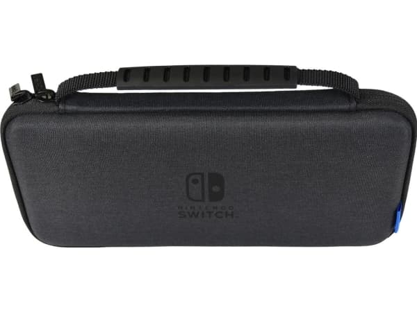 Hori NSW-810U, Hårt fodral, Nintendo, Svart, Nintendo Switch OLED, Nintendo Switch, Dammresistent, Reptålig, Dragkedja