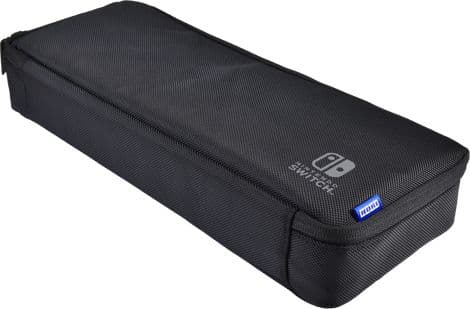 Hori NSW-818U, Hardplast, Nintendo, Sort, Nintendo Switch OLED, Nintendo Switch, Støvresistent, Ripebestandig, Glidelås
