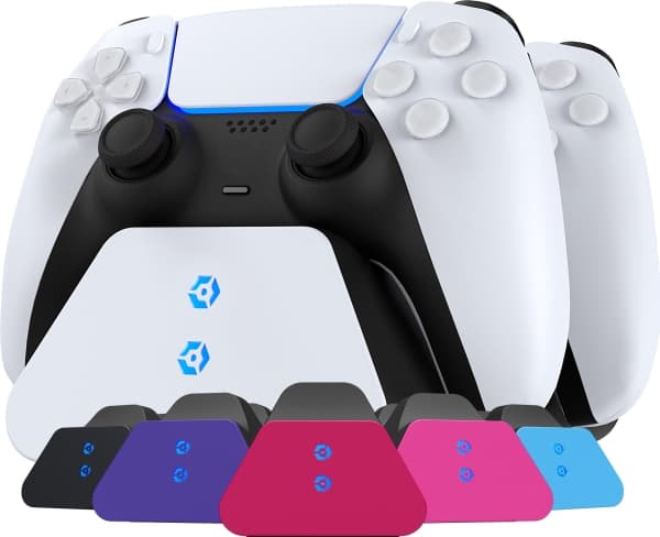 Gioteck Dual-kontroller ladestasjon for PlayStation 5