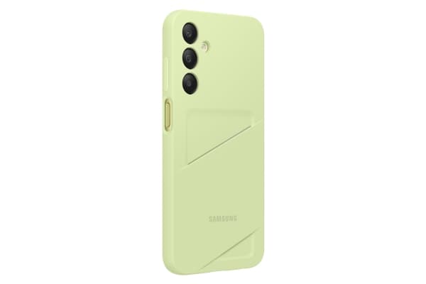 Samsung EF-OA256 - Baksidedeksel for mobiltelefon - termoplast-polyuretan (TPU) - lime - for Galaxy A25