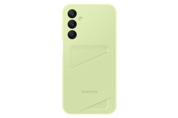 Samsung EF-OA256 - Baksidedeksel for mobiltelefon - termoplast-polyuretan (TPU) - lime - for Galaxy A25