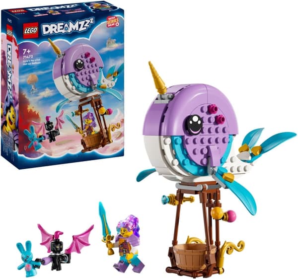 LEGO DREAMZzz 71472  - Izzie's Narwhal Hot-Air Balloon