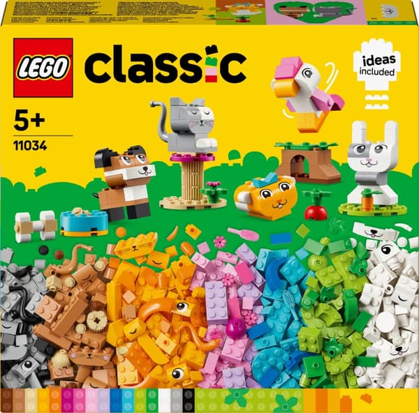 Lego Classic 11034 - Kreative kjæledyr