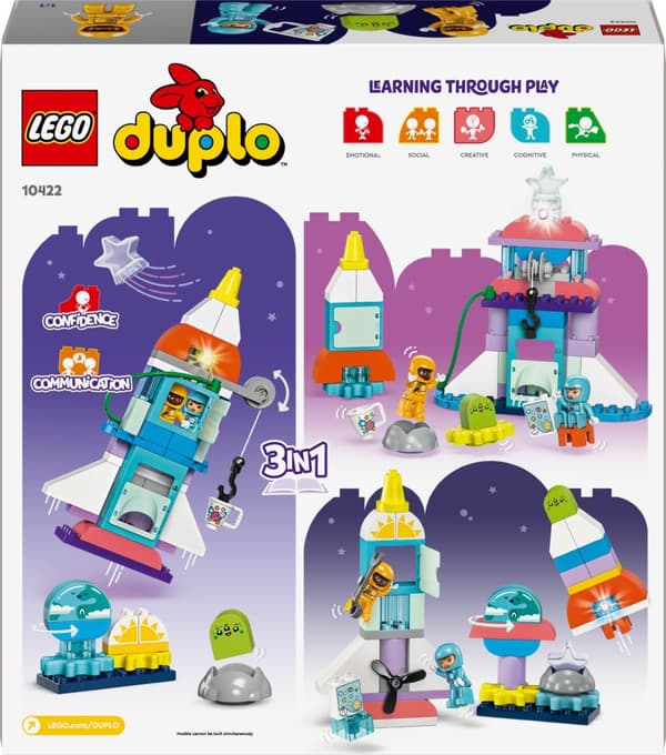 LEGO DUPLO Town 10422  - 3in1 Space Shuttle Adventure