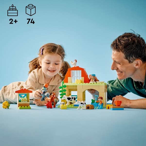 LEGO DUPLO Town 10416  - Sköta om djur på bondgården