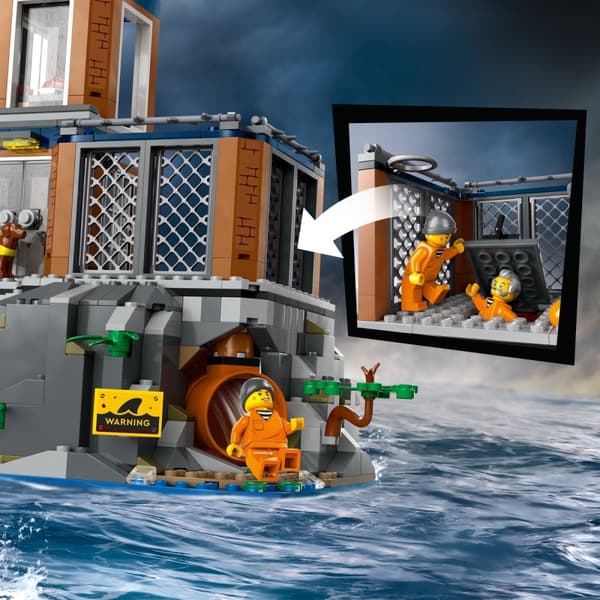 LEGO City Police 60419  - Poliisivoimien Vankisaari